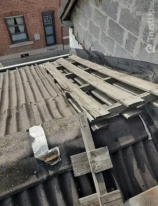 Rénovation toiture à Remicourt